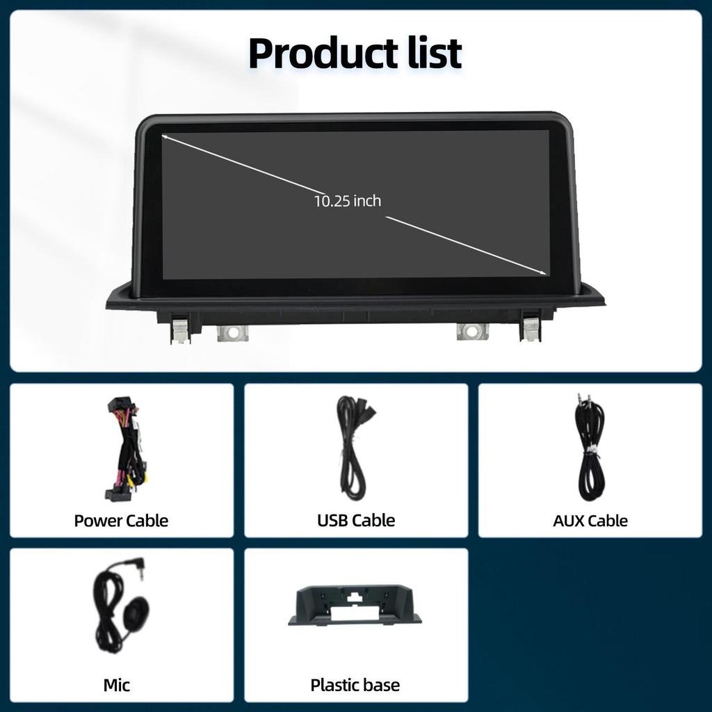 10.25-inch BMW 3 Series G01 EVO Central Control Large Screen GPS Navigation System