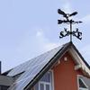 Classic European Style Weathervane Scene Garden Stake Weather Vane Wind Direction Indicator