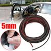 5m Rubber Car Seals Edge Sealing Strips Seal Strip Trim For Car Front Rear Bumper Side Skirt Weatherstrip Rubber Window Sea B3S2