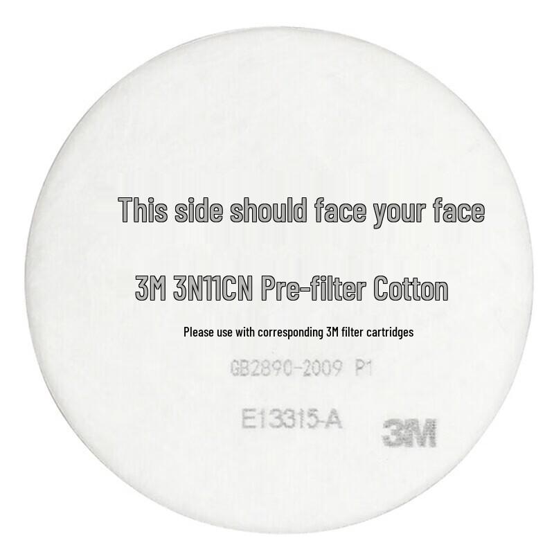 3M 3N11CN Pre-Filter for 3000 Series Respirators, 100 Count