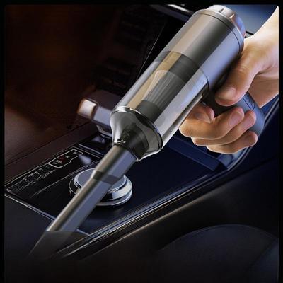 Wireless Car Vacuum Cleaner with Strong Suction Power for Home and Car Use - Portable and Powerful Mini Dust Blower.