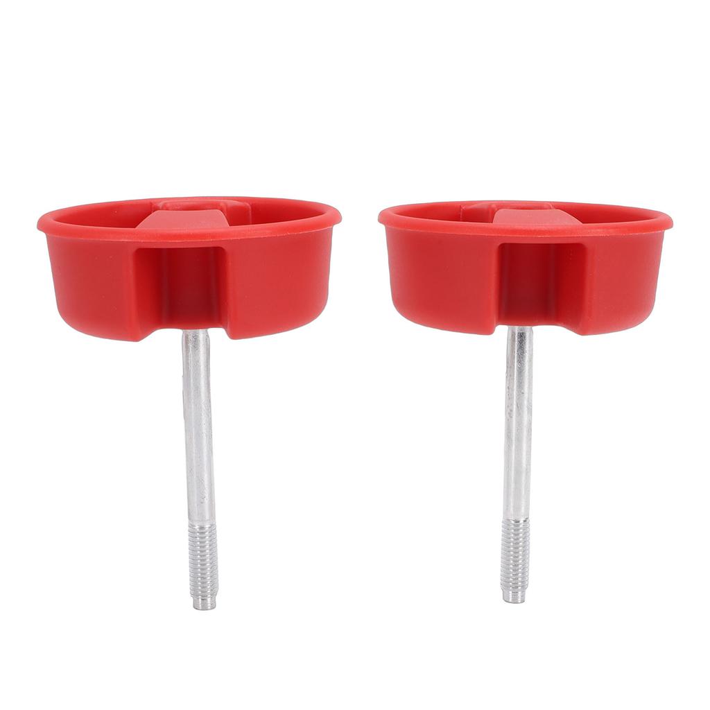 2PCS Bouton à Vis de Fixation Hard Top 1CJ57DX9 Bouton à Vis de Fixation de Panneau Hardtop Auto Remplacement pour Jeep Wrangler JK 2007