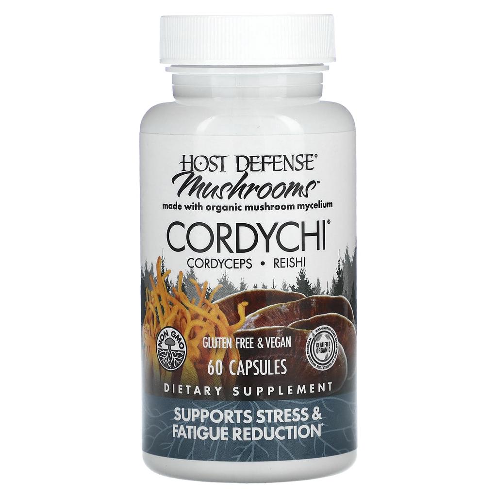 Mushroom, Cordyceps Militaris, Veggie Capsules 60