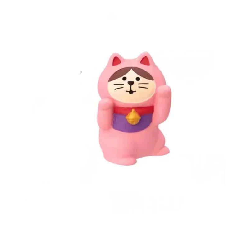 ZAKKA Creative Gift DIY Decoration INS Miniature Scene Props for Japanese Cat Dragon Year New Year Resin Small Decorations