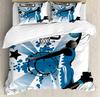 Flame Basketball Ball Box Printed Comfort Duvet Cover Pillow Case Home Textile Quilt Cover Boy Kid Teen Girl 3pcs Bedding Set