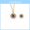 League Of Legends Hextech Crystal Necklace With Rotatable Pendant For Cosplay And Collection