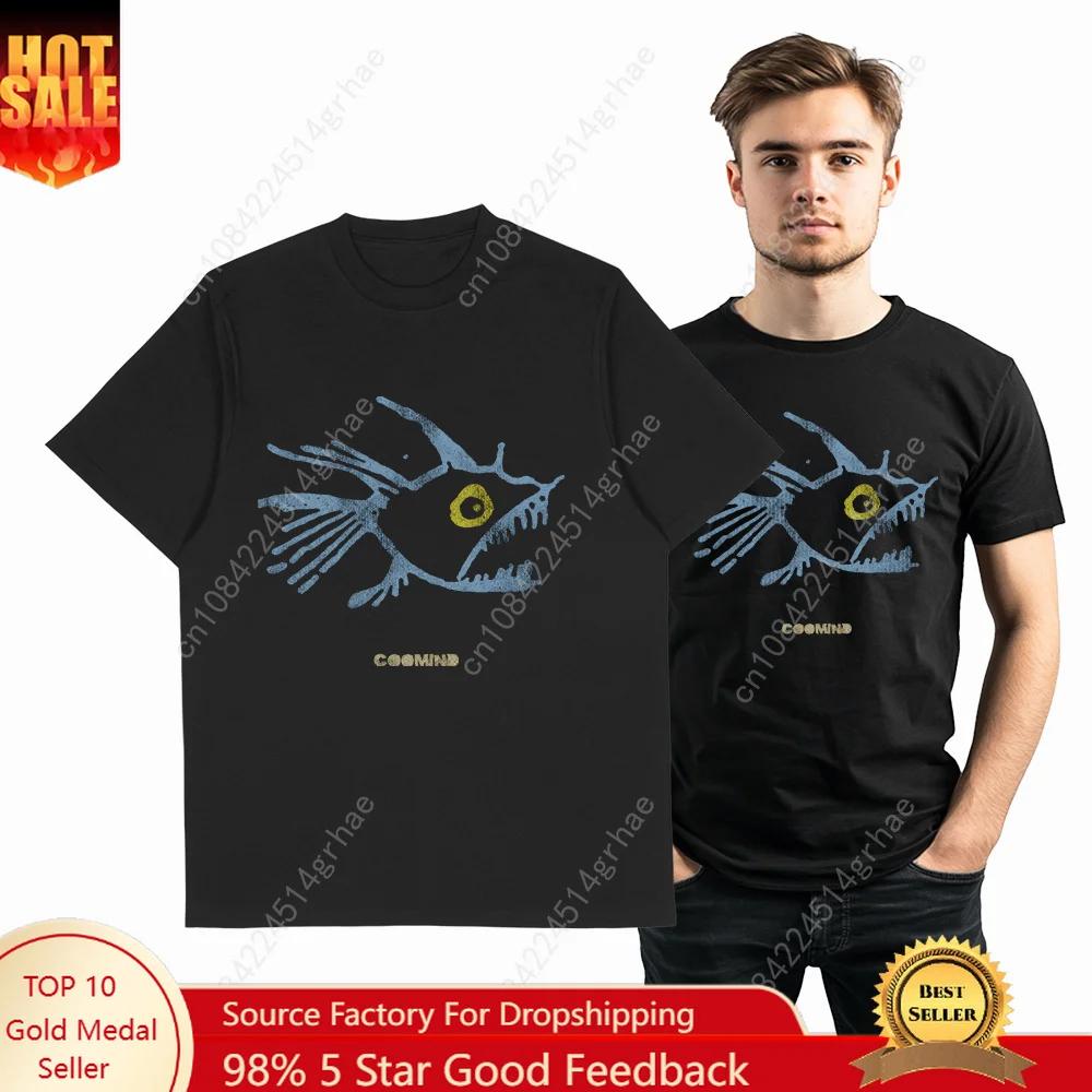 Coolmind U0168 100 Cotton Fish Print Exclusive Graphic Unisex T Shirt Big Size Cool Unisex Tshirt Oneck Tshirt Unisex Tee Shirts