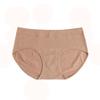 Plus Size Women's Cotton Mid-Rise Hip-Lifting Breathable Triangle Panties