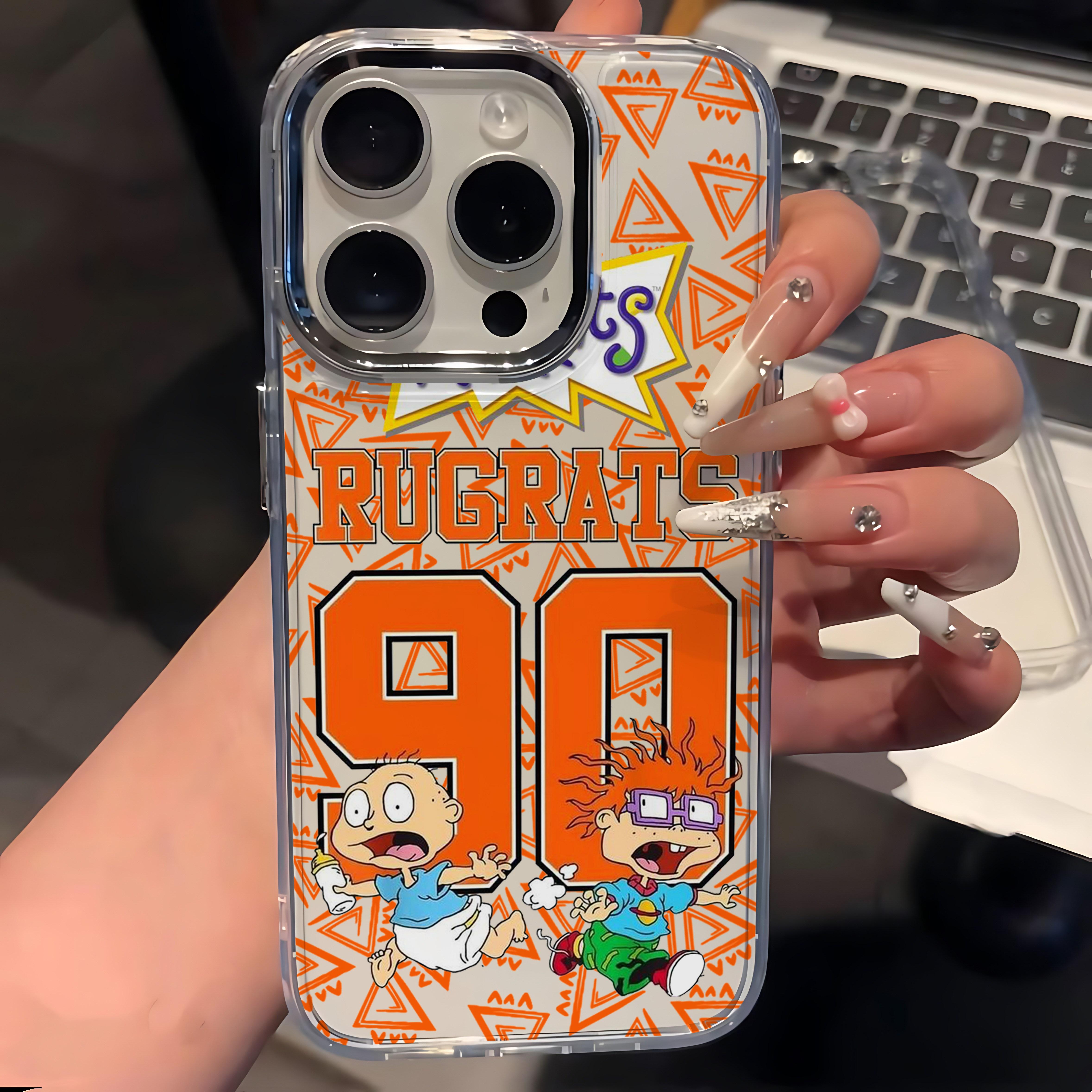 

Cartoon R-Rugrats Dinosaur Hot Phone Case For iPhone 17 16e 16 15 14 13 12 11 mini Pro Max X XR XSMAX 8 7 Air Plus Soft Cover iPhone XSMax