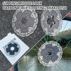 140mm/160mm Bike Carbon Fiber Disc Brake Rotor Six-Bol/ Center Lock Cycling Brake Rotor Mountain Road Bicycle Floating Brake Pad