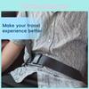 Safety Black Seat Belt Adjuster Car Accessory For Improves Driving Comfort