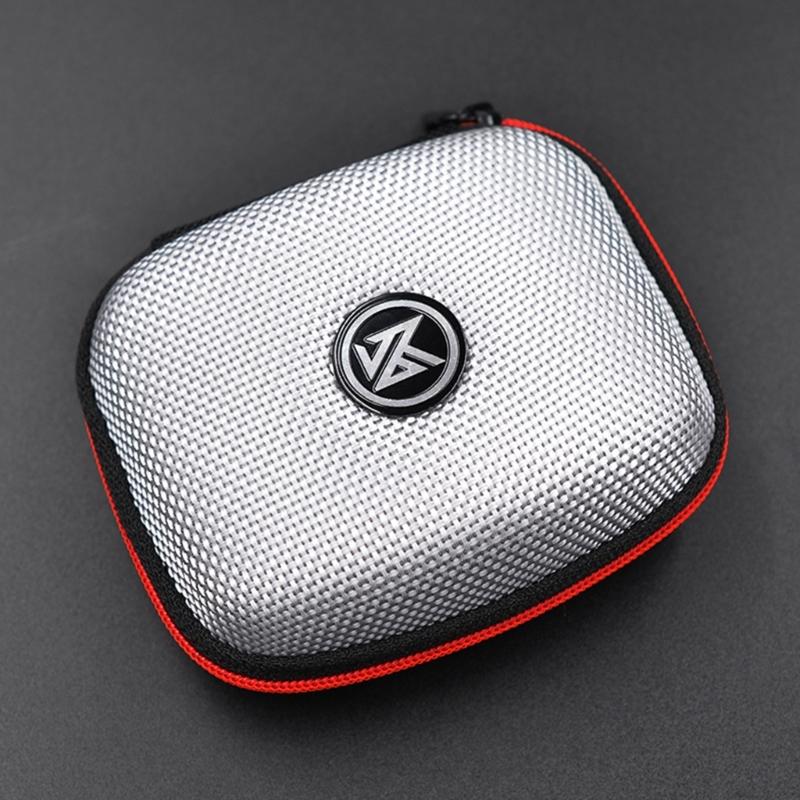 Small Earbuds Bag Lightweight Headphone Storage Bag Headset Carrying Pouch  Portable Pouch with Inner Mesh Pocket