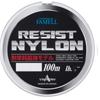 Yamatoyo Tegusu Nylon Line, Abrasion Resistant, 100m, 2.5, 10lb, Army Gray