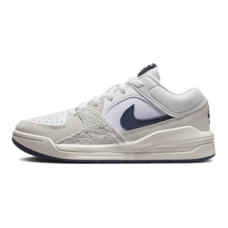 Jordan low-top casual shoes white/cyan/red unisex GS DX4399-146 36