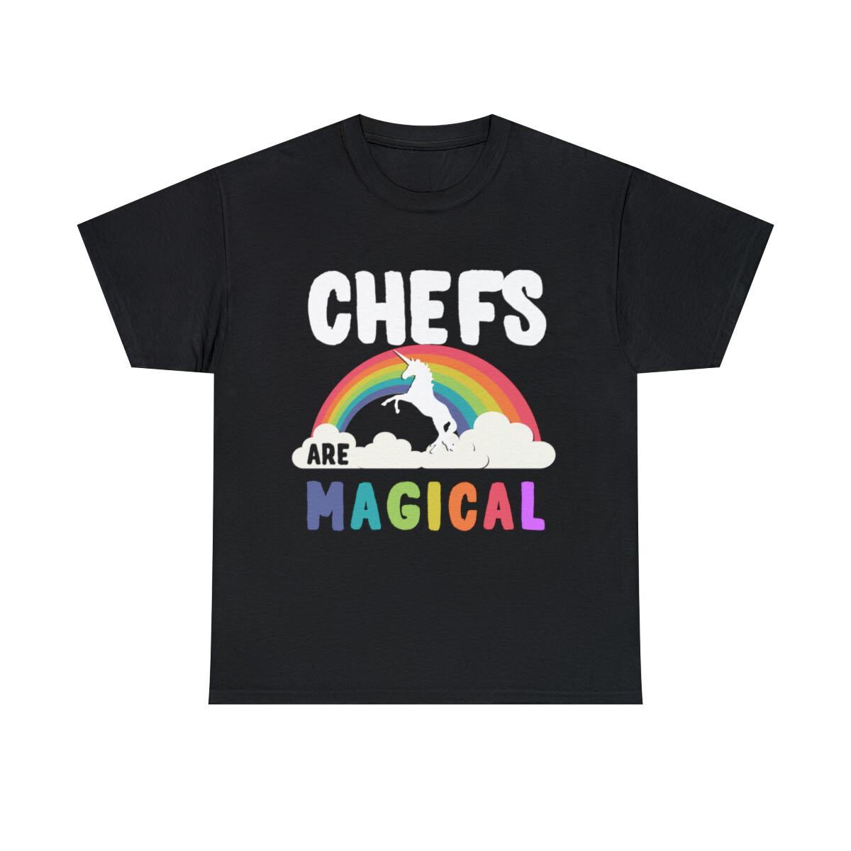 Chefs Are Magical Graphic Tee Shirt, S-5XL XXL