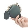 Retro Mini Lock Clip Coin Purse Daily Portable Cute Handheld Lipstick Storage Bag for Girls Kiss-lock Simple Key Bag Coin Pouch