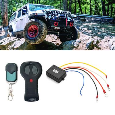 Remote Control Kit DC 12V 433MHz Recovery Wireless Winch Waterproof Switch Handset Controller for Car Jeep ATV SUV Car