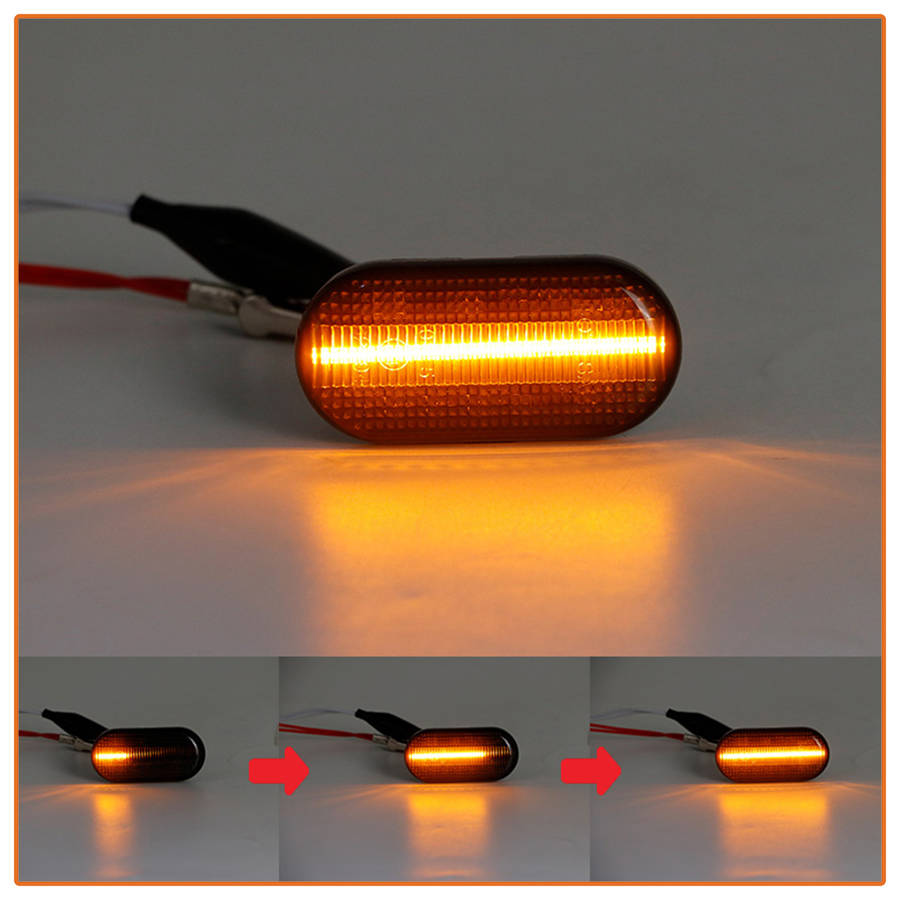 Smart Fortwo 453 2014- LED boční blinkr KOUŘOVÝ DYNAMICKÝ 2 ks. SOUBOR
