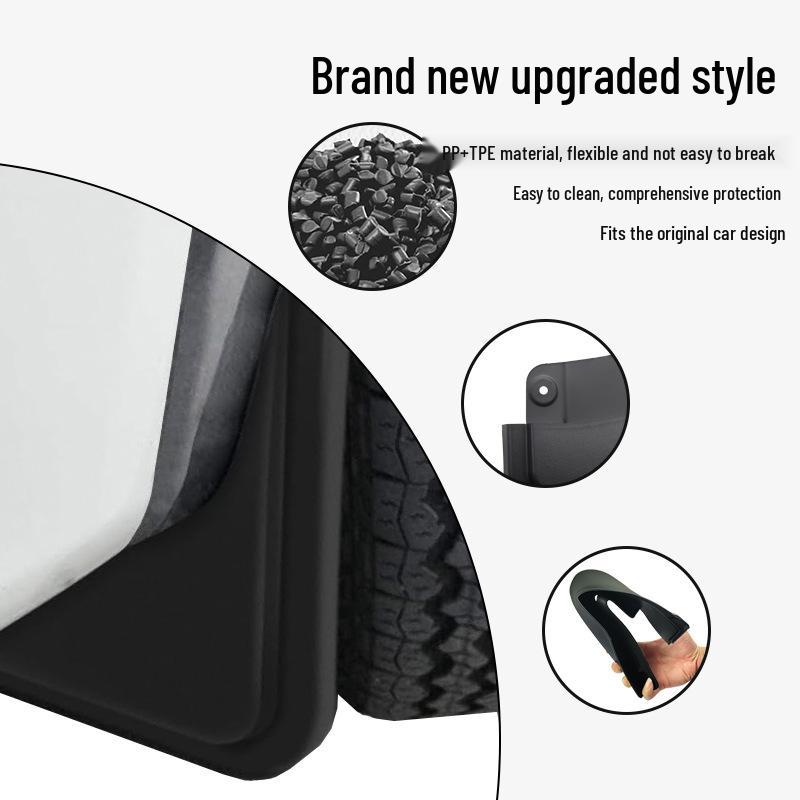 Suitable for 2023-2025 Chery Tansuo 06 Yueye Edition and Jaecoo J7 Offroad Mudguards Ridge AWD