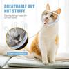 Cat Muzzle, Breathable Cat Face Cover Transparent Anti Bite Face Protection for Nail Trimming Bathing