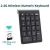 Wireless Mini Digital Keypad USB 2.4G Digital Numpad Number Pad  PC Laptops