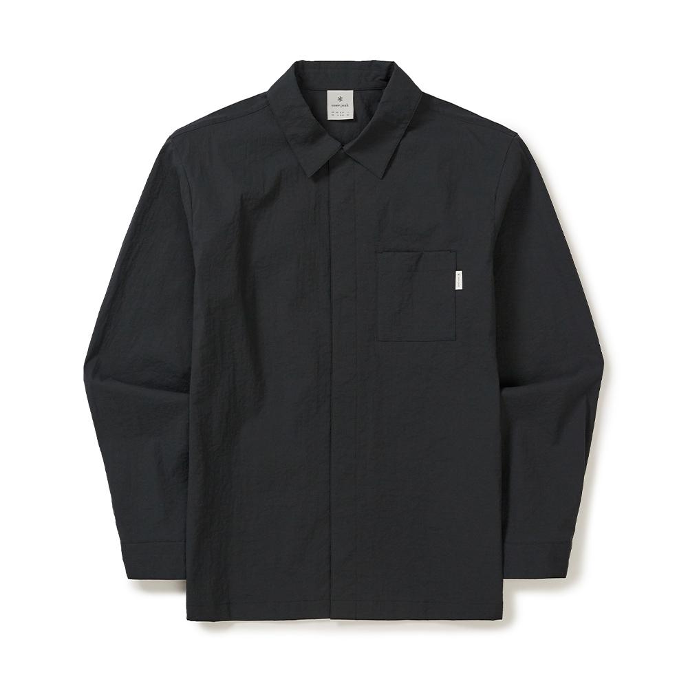 [Snowpeak] Minute Long Sleeve Shirt Dark Charcoal (S25MMFSH72)
