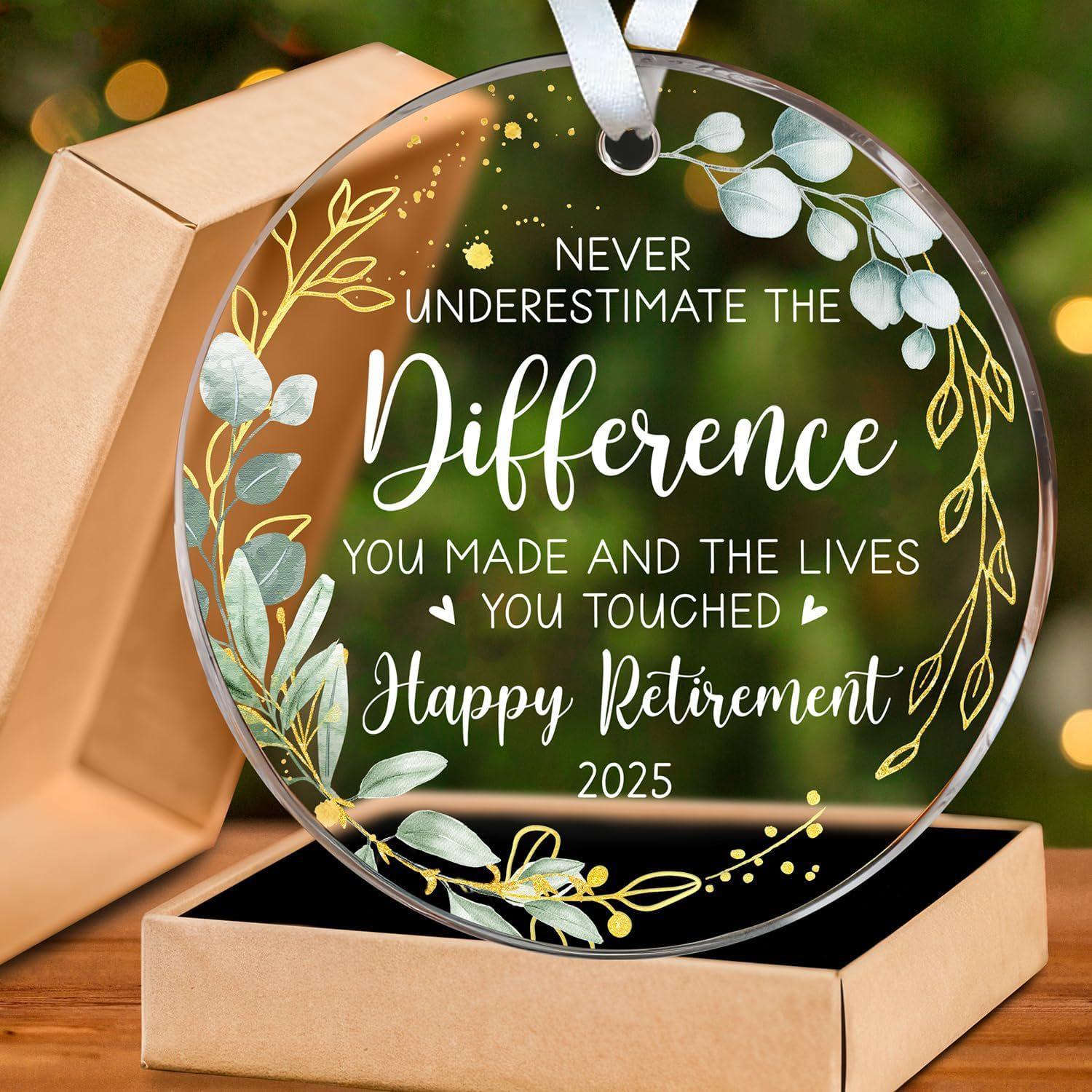 Christmas Pendant Retro Circular Ornament Christmas Drop Ornament Fashion Decorative Pendant For Christmas Courtyard Parties