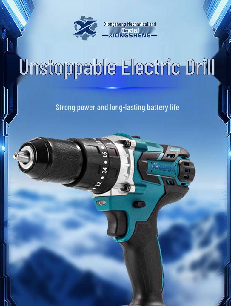 Industrial Grade High Power Multifunctional Electric Drill Set