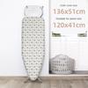 Durable Ironing Board Cover Pad Thickened Printed Padded High Quality Ironing Board Cloth