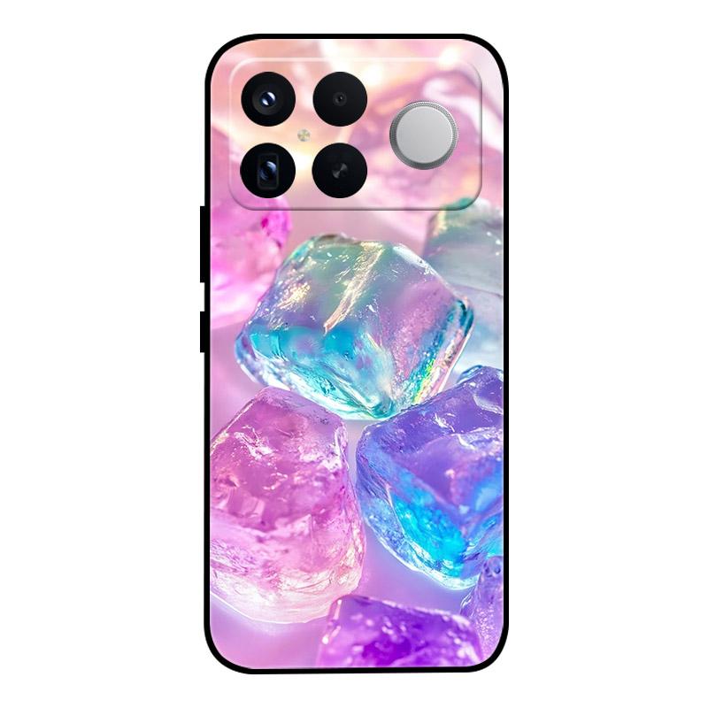 For Xiaomi Poco F8 Ultra Case Marble Painted Soft Matte Silicone Back Cover For Poco F8 Pro Redmi K90 Pro Max Full Phone Shell