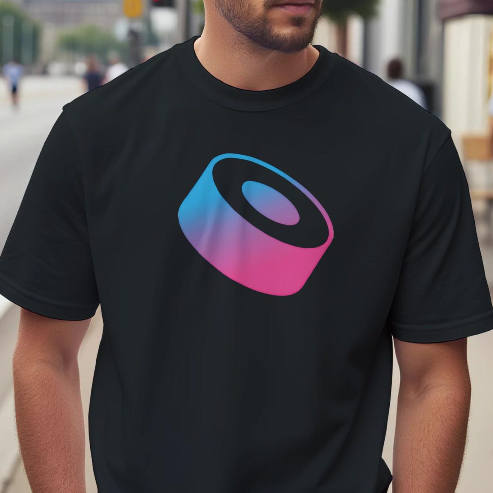 SUSHI SushiSwap Crypto Token Unisex Cotton T-Shirt - 8 Colors Available - Size S-3XL S