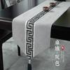 Chinese Style Table Runner Luxury Cotton Linen Jacquard Table Runners Decorative Bed Runner Classic Table Flag Living Room Hotel