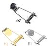 Präzisionsgefertigter Zinklegierungs-Saitenhalter für 6-Saiten-Gitarren Optimierter Saitenabstand und Schwingungsdämpfung