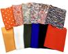 Value Pack of 12 Pure Silk Kimono Materials for Hanging Hina Yuzen 6 Cute Small 6 Solid Silk Chirimen Scraps Scraps, Dolls, Scraps, Patterns, Colors,