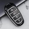 4/5/6/7/8 Düğmeli TPU Araba Uzaktan Kumanda Anahtar Kılıfı Kabuk Fob Hyundai Santa Fe Hibrit Nexo Nx4 Sonata Tucson İçin Koruyucu