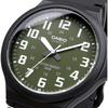CaSio Men S Analog Quartz Watch moSS Green Mw 240 3bv