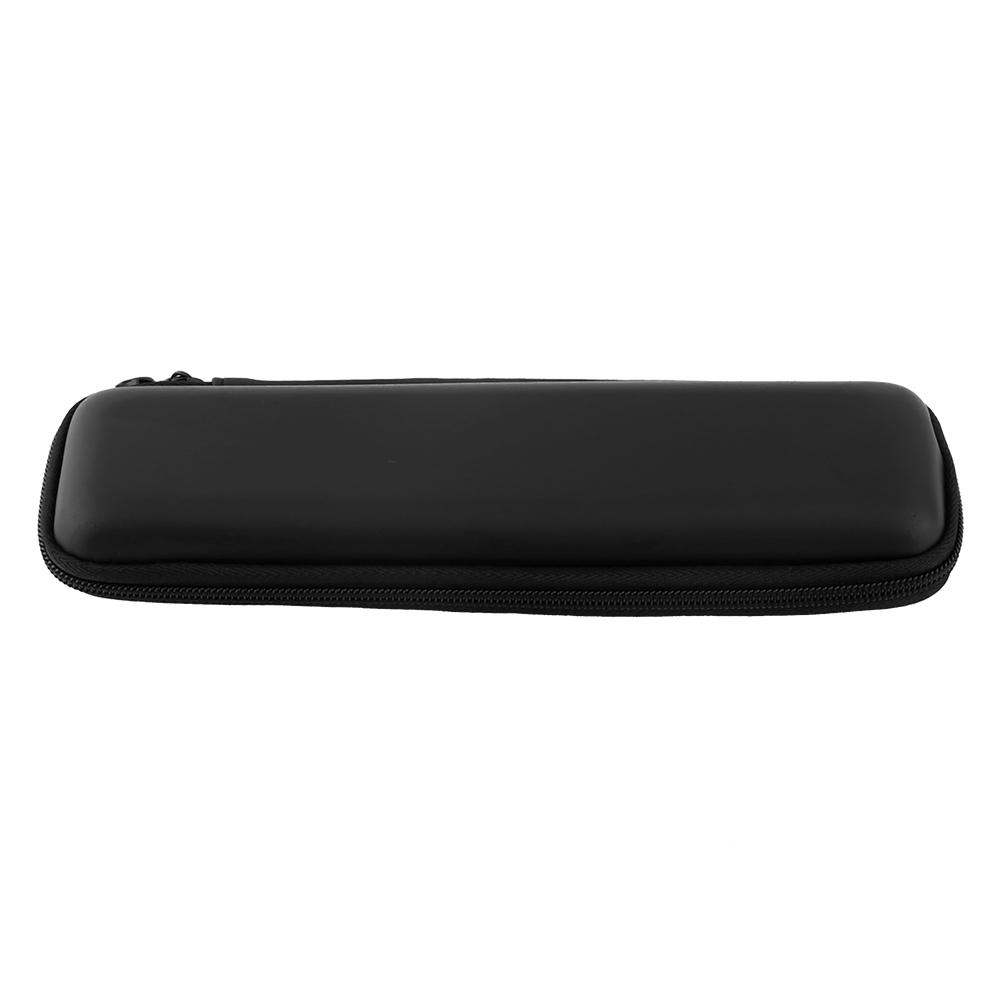 1pc Black Portable EVA Shell Pen Pencil Case Pouch Stationery Holder Electronic Cigarette Bag