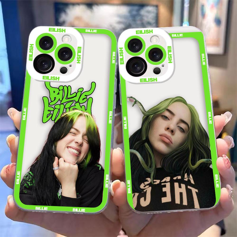 Poster B-Billies E-Eilishs Cover Clear Phone Case For Redmi Note 15 14 13 12 11 11T 11S 10 9 10S 9S 8 Pro Max Plus Shell Case