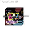 80s-Themed Party Kit: Plates, Cups, Napkins, Tablecloths, Bunting, Balloons & Gift Bags