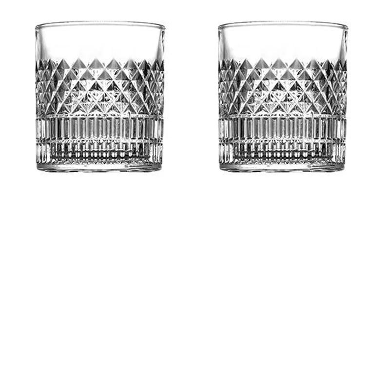 1/2/3/4ks kelímků 335ml průhledný kelímek na whisky na párty/domov/bar evropské křišťálové sklo kelímek na víno velkoobchodní kelímky hrnek pivní sklenice