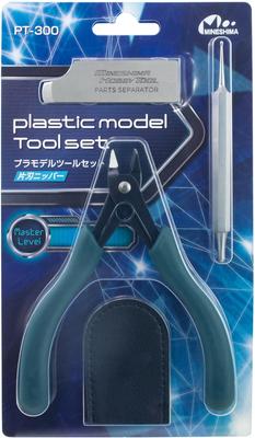 Mineshima Master Hobby Tool Set for Plastic Model Building PT-300