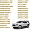 20 Pieces Push-in Retainer Clips Compatible with Toyota Lexus Camry Corolla Highlander RAV4 4Runner Engine Splash Shield Fender Liner Trunk Lid Under
