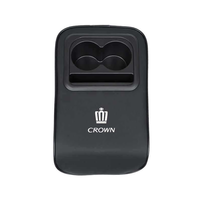 CKMY4 Car Armrest Mat Center Console Storage Heighten Pad For Toyota Alphard Corolla Yaris Auris Prado Highlander Crown Land Cruiser