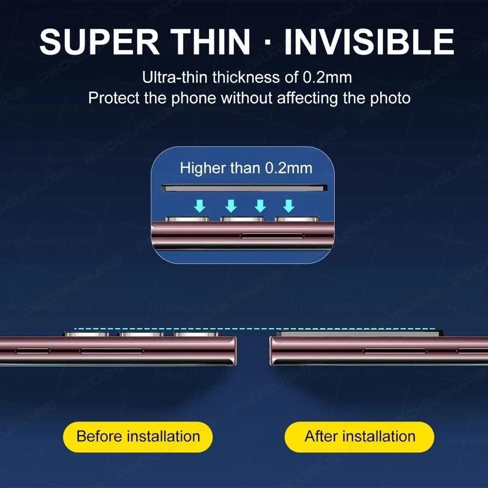 3D Lens Tempered Glass For Samsung Galaxy S22 S23 S24 S25 Ultra Plus Camera Screen Protector