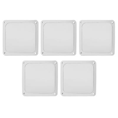 5 Stück 120mm Lüfter Staubfilter Wärmeableitung Weichmagnetischer Nylonrahmen Computer PC Lüfter Staubgitter