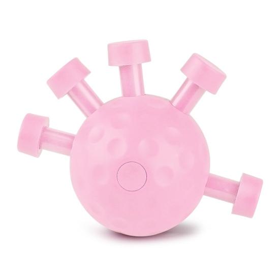 

Тренажер для укрепления хвата для рук Тренажер для пяти пальцев Эргономичный тренажер для укрепления хвата Тренажер для реабилитации при артрите Терапия рук Оборудование для тренировок розовый