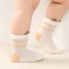 Cute Baby Summer Mesh Socks Fashion Tripe Boy Girl Thin Breathable Short Socks 0-5 Years Kids Cotton Socks