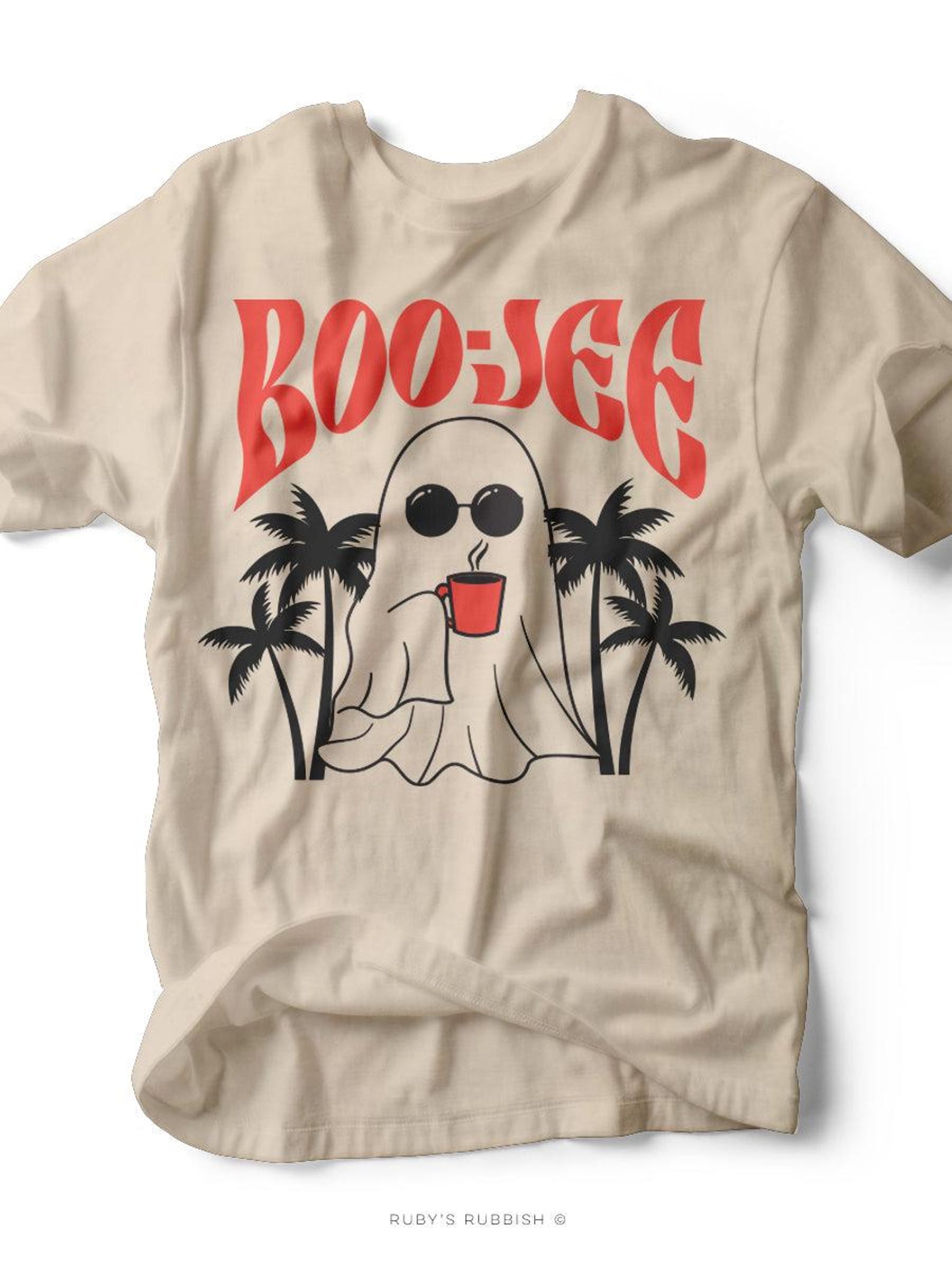 Boo-Jee | Seasonal T-Shirt | Ruby s Rubbish® L