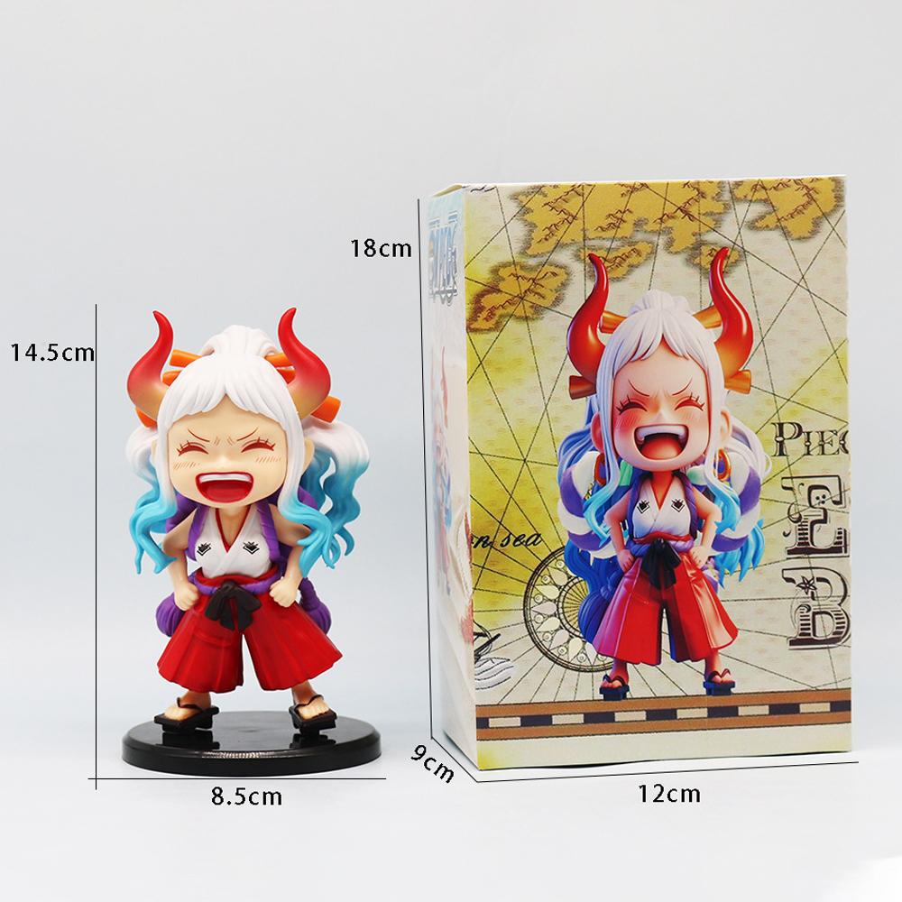 13cm Anime Figur One Monkey D Luffy Roronoa Zoro Sanji Ace Kawaii Spielzeug Q Version Figural Nendoroid Dekoration PVC Modell Geschenk