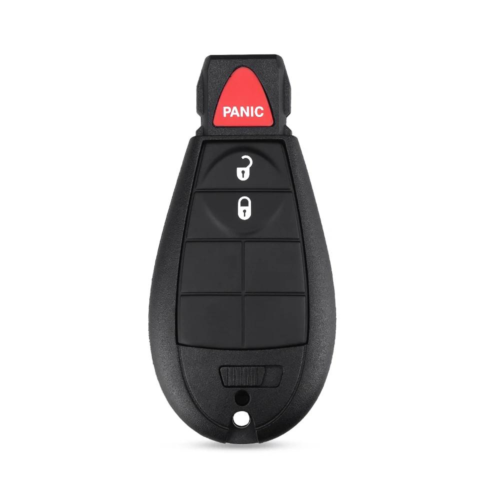 For Chrysler Town & Country Jeep Grand Cherokee Dodge Magnum Durango Car Remote Key Shell 2/3/4/5/6/7 Buttons Fob Case